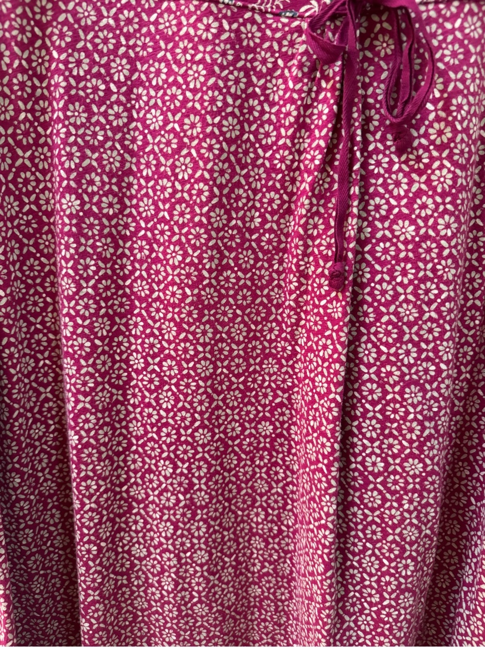 Eddie Bauer Floral Mix Surplice Faux-Wrap Midi Dress - Picture 3 of 11
